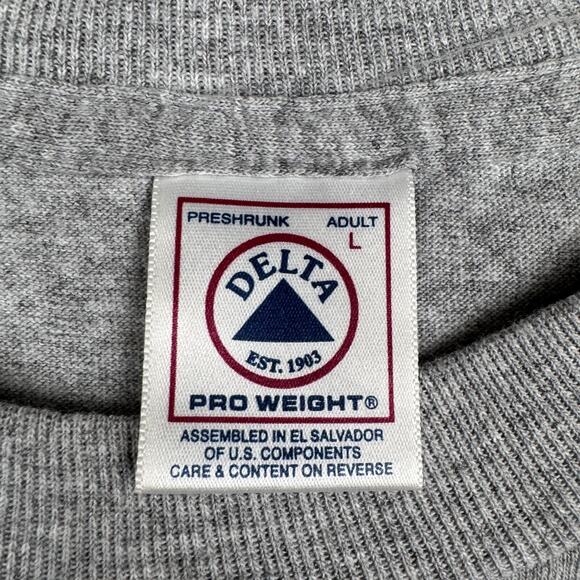 Vintage Arizona Heat Wave T-Shirt Men's Large gray Funny Dry Heat Surfwear 90s - Picture 2 of 6